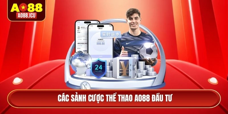 Các sảnh cược thể thao AO88 đầu tư